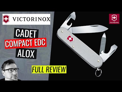 🇨🇭 Victorinox CADET Alox - A Compact Everyday Victorinox Knife ... UNBOXING | Review | UKLegal | SAK
