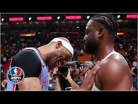 Dwyane Wade, Vince Carter shine as Heat edge Hawks | NBA Highlights