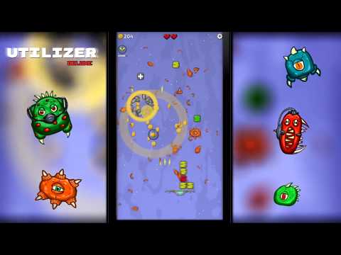 Utilizer Deluxe - mobile scrolling shooter mixed with a match 3 genre! Google Play Beta Trailer