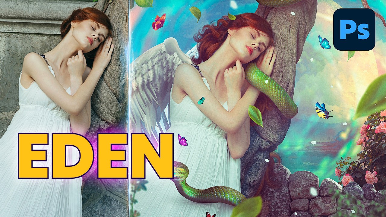 Complete Fantasy Photo Manipulation Workflow in Photoshop