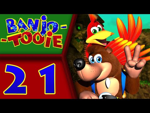 Banjo-Tooie playthrough pt21 - Temple Climb, Ice Dragon Boss, Moles and More!