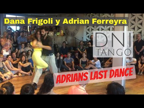  Adrian Ferreyra  and  Dana Frigoli  are  dancing  to  the  tango  "  Paciencia  "  by  Juan D'Arienzo  in  2018