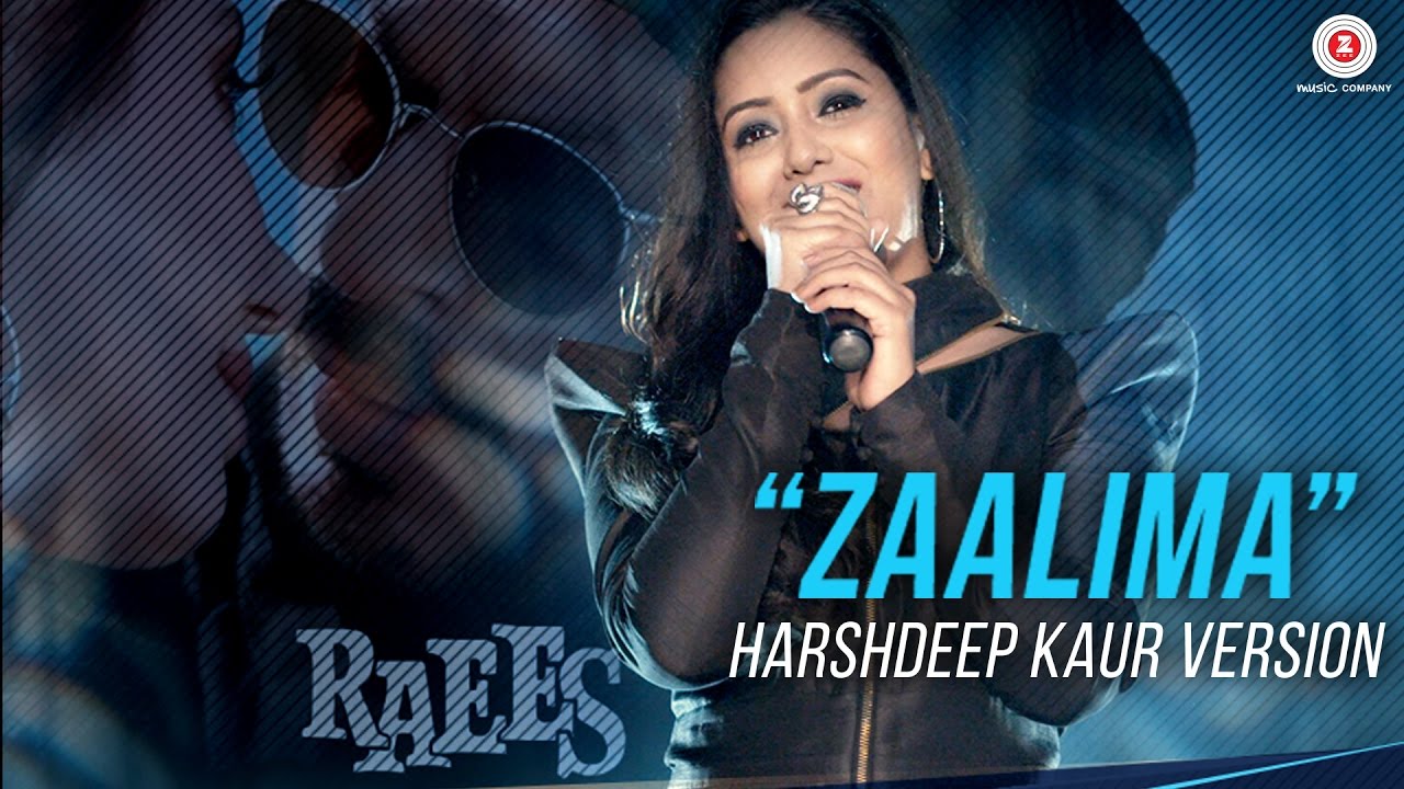 Zaalima (Female) Lyrics  | Raees | Shah Rukh Khan, Sunny Leone | Harshdeep Kaur | JAM8, Advait Nemlekar