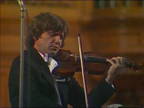 Viktor Tretyakov plays Brahms Violin Concerto, op. 77 – video 1984