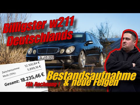 18K SUNNED IN THE 211 SERIES!! The cheapest Mercedes E-Class in Germany! || VOKE