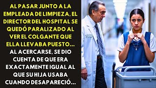 AL PASAR JUNTO A LA EMPLEADA DE LIMPIEZA, EL DIRECTOR DEL HOSPITAL SE QUEDÓ PARALIZADO AL VER EL...