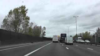 preview picture of video 'Driving On The M6 Motorway From J9 Wednesbury To J10 Walsall, West Midlands, England'