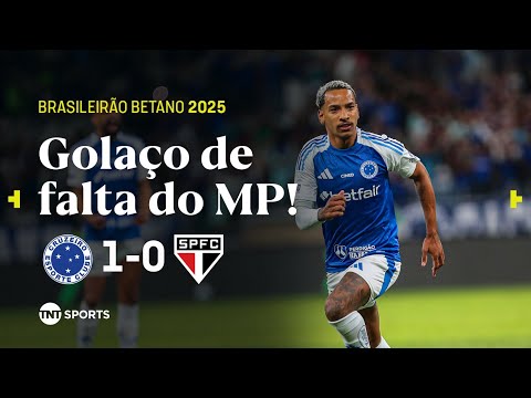 MATHEUS PEREIRA FAZ GOLAÇO DE FALTA, E CRUZEIRO VENCE O SÃO PAULO! CRUZEIRO 1 x 0 SÃO PAULO