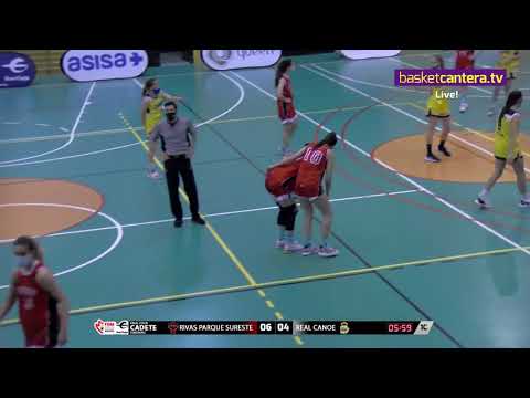 Cadete Femenino 2021 - Semifinal 1: Rivas Parque Sureste - Real Canoe