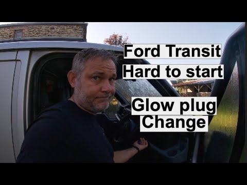 Ford Transit Mk7 (2009) Hard to start, Glow plug testing and change