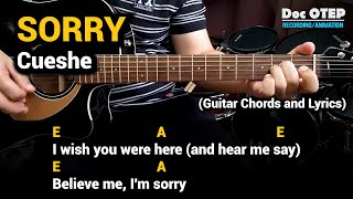 Sorry - Cueshe (Guitar Tutorial with Chords and Lyrics)
