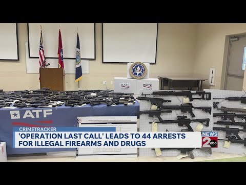 Operation Last Call Nets 160 Illegal Guns