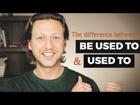 紛らわしい英語をするために使用される/するために使用される/するために使用されるようになる (Confusing English  Be Used To Doing / Used to Do / Get Used To)