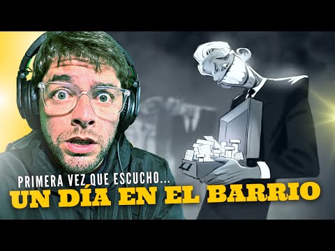 URUGUAYO REACCIONA a CANSERBERO - UN DIA EN EL BARRIO 🏘️ 🔪