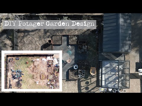 My DIY Potager Garden Design | One Year from Design