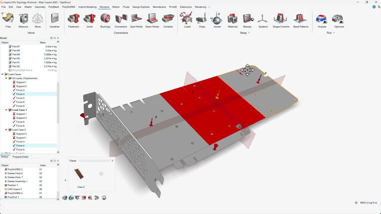 Altair Inspire 2025: From Geometry to Manufacturing
