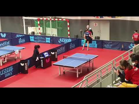 WTT Youth Metz 2022, U17 R64 - Andreea Teglas vs Enisa Sadikovic
