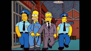 The Simpsons: Homer gets the death penalty [Clip]
