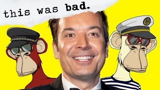when jimmy fallon shilled NFTs (allegedly)