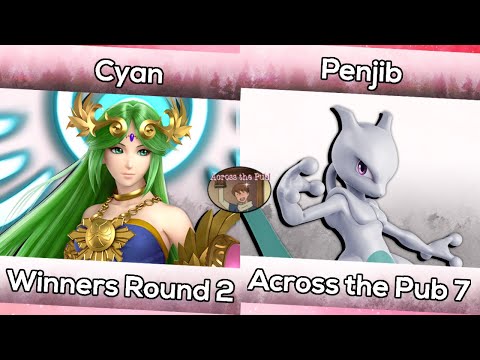 Cyan (Palutena) vs. Penjib (Mewtwo) | Across the Pub #7 | Smash Ultimate WR2