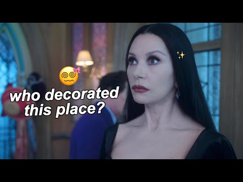 Morticia Addams being ✨MOTHER✨ for 5 minutes straight