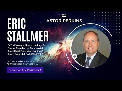 Space Plenary Keynote by Eric Stallmer, EVP at Voyager ... - YouTube