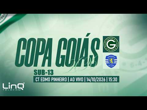 GOIÁS X INDEPENDENTE DE RIO VERDE | AO VIVO | COPA GOIÁS SUB-13 | 14/10/2026 15:30