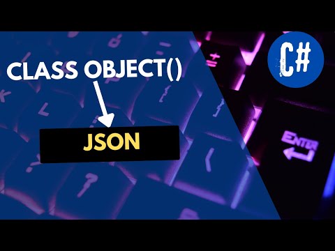 How To Serialize Class Objects To Json In C#