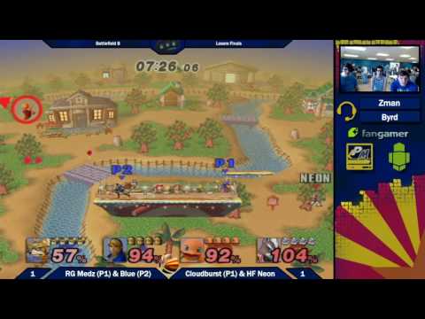 BF8 Doubles Losers Finals: RG|Medz & Blue vs HF Neon & Cloudburst