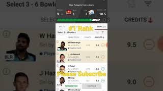 🔴IPL Live CSK vs BLR Dream11 CSK vs BLR Dream11 Prediction