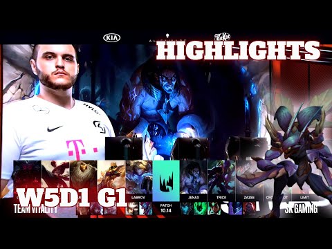 (Highlights) Vitality vs SK Gaming | Week 5 Day 1 S10 LEC Summer 2020 | VIT vs SK W5D1