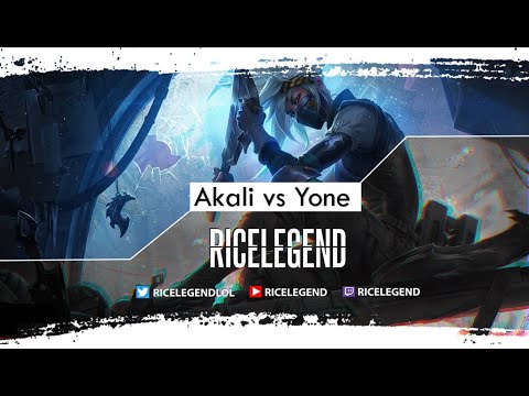 Akali vs Yone Full Lane Match-up With Commentary During Stream