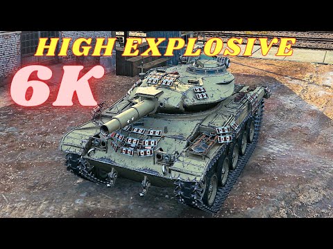 T49 High explosive   6K Damage & Sheridan 6K   World of Tanks Replays