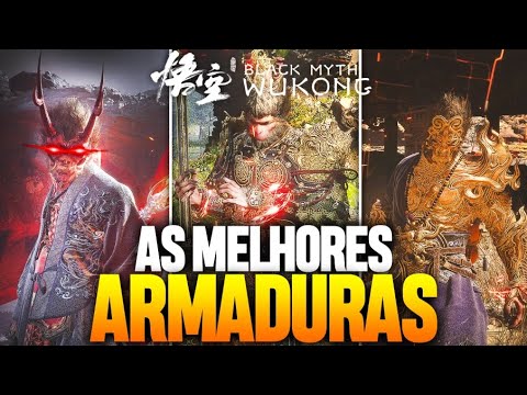 As 7 MELHORES ARMADURAS de BLACK MYTH WUKONG! Que deixam o JOGO MAIS FÁCIL e VOCÊ NÃO PODE PERDER!