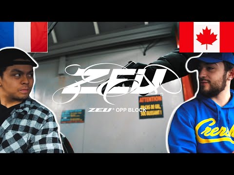 CANADIANS REACT TO FRENCH DRILL - ZEU - OPP BLOCK (PROD. TN_490, LITEK)
