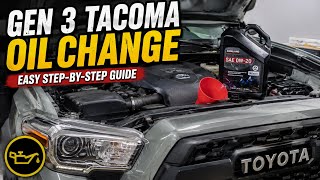 How To Change Oil On a Toyota Tacoma | Easy DIY Step-by-Step