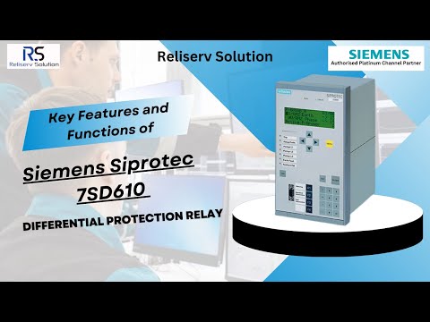 Siprotec 4 Siprotec 7SD610 Universal Differential Protection Relay