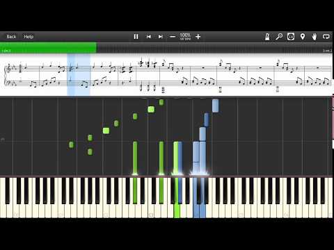 OMNIS LACRIMA - Final Fantasy XV Piano Collection - Synthesia Sheet Music