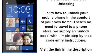 Unlock HTC Windows Phone 8S - SIM Network Unlock PIN