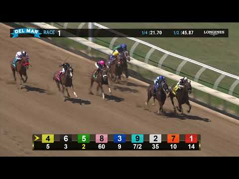 Cal Memory wins race 1 at Del Mar 9/5/21