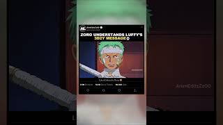 Download lagu Zoro Understands Luffy’s 3D2Y Message💀- EDIT | #onepiece #shorts #luffy #zoro #mihawk mp3