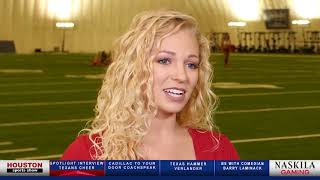 Houston Sports Show Spotlight on Texans Cheerleade