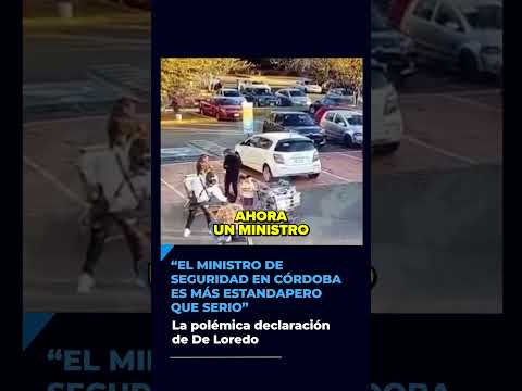 "El ministro de seguridad en Córdoba es más estandapero que serio"