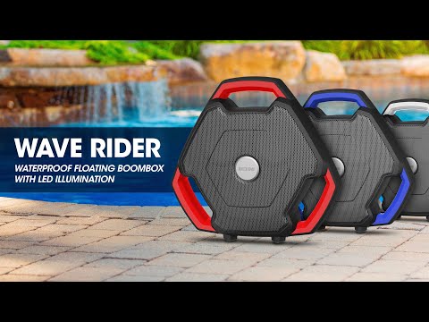 Bocina Bluetooth Y Fm Flotante Ion Para Chelas Alberca Led | Envío gratis