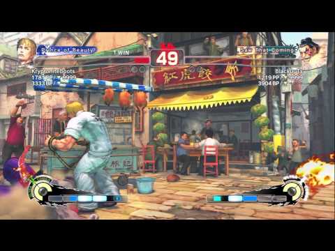 SSF4 AE XBL - KryptoniteBoots (CO) vs Black0uTx (HO)