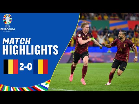 Belgium vs Romania | 2-0 | Highlights | Euro 2024 Highlights | kevin de bruyne goal