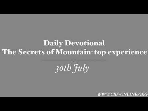 Sharing God's Secrets - July 30