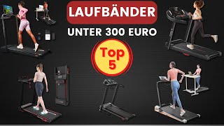 Die 5 besten Laufbänder für Zuhause unter 300 Euro