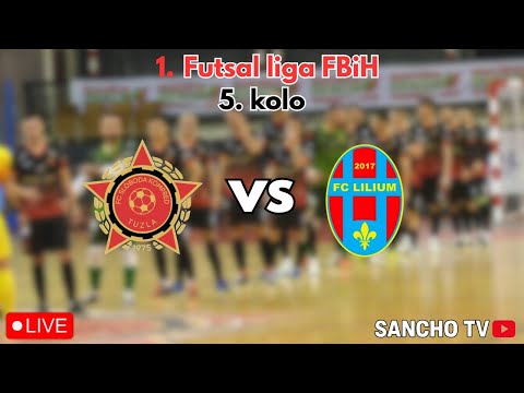 🔴 LIVE 🔴 FC Sloboda Kompred - FC Lilium | 1. Futsal liga FBiH | 1. POLUVRIJEME