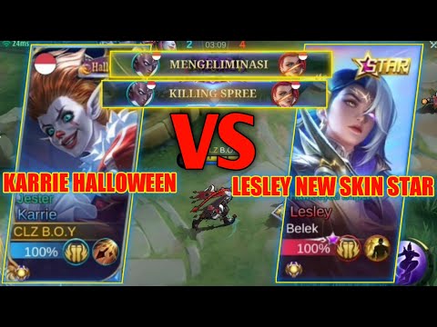 Karrie vs lesley❗karrie gameplay❗#karrie #karriegameplay #karrieinspire #mobilelegends #mlbb